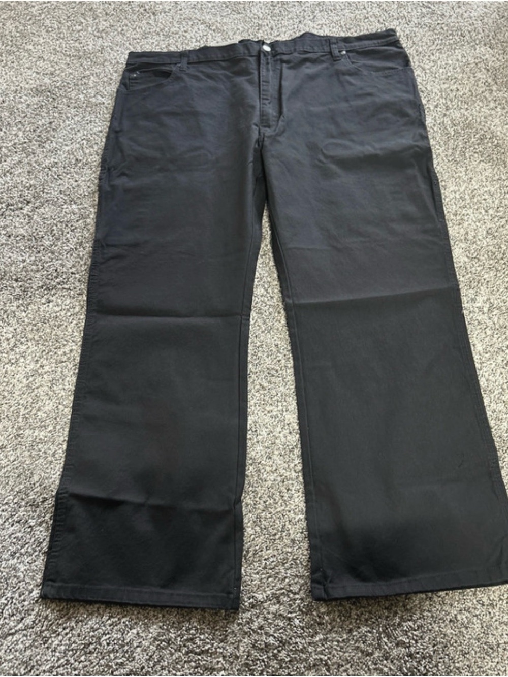 Dickies Men's Black Wide-Leg Work Pants
